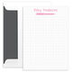 Dotted Grid Flat Note Cards Image 3 of 6